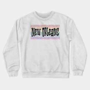 LGBTQ PRIDE EQUAL USA NEW ORLEANS Crewneck Sweatshirt